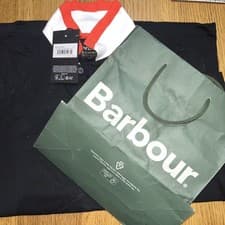 Image of Barbour Men's Polo T-Shirt Size Small