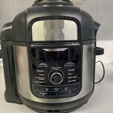 Image of Ninja Foodi Max 9-in-1 Multi-Cooker OP500UK 7.5L Air Fryer, Pressure Cooker.