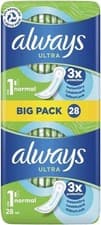Image of Always Ultra Normal Size 1, 28 Pads