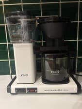 Image of Moccamaster KBG 741 White Filter Coffee Machine - Superb Condition