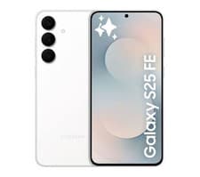 Image of Samsung Galaxy S25 FE White 256GB 5G Unlocked & SIM Free Smartphone