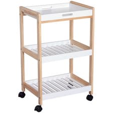 Image of Kitchen Trolley, Bamboo/MDF board, 74.5H cm