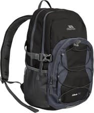 Image of Trespass Albus Backpack Perfect Rucksack for School, Hiking, Camping or Ash 