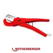Image of Rothenberger Rocut 38 Direct Cut Plastic Plumbing Pipe Shears 0-38mm - 55089R