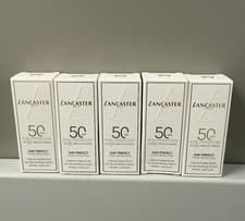 Image of 5x LANCASTER SUN PERFECT ILLUMINATING CREAM SPF 50 5x3ml- 15ml -Travel Minis NEW