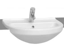 Image of VitrA S50 Semi Recessed Basin Only 550mm Wide - 1 Tap Hole