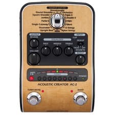 Image of ZOOM Acoustic Creator AC-2 Acoustic Guitar Preamp New
