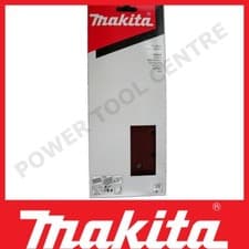 Image of Makita P-33043 Abrasive Paper Sanding Sheets 115mm x 280mm 120 Grit (Pack of 10)