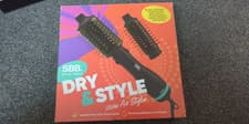 Image of SBB Dry & Style 1200W Blow Dry Hair Brush, Hot Air Styler - Hair Dryer Brush