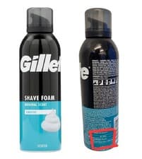Image of Gillette Classic Sensitive Skin Mens Shaving Foam 200ml Pack of 1, UK STOCK