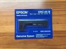 Image of EPSON ERC-05 B Ribbon Cartridge, Black.