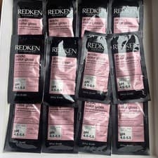 Image of Redken Travel Size Acidic Color Gloss Heat Protection Treatment 120ml Sachets