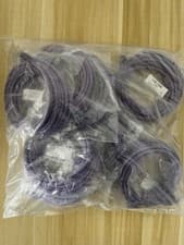 Image of 10 x Cablenet 5m Cat6 RJ45 Violet U/UTP LSOH 24AWG Snagless Booted Patch Lead