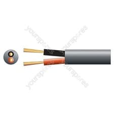 Image of Mercury Heavy Duty Double Insulated 100V Line Speaker Cable - Cable, 2 x 2.01mm