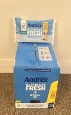 Image of Andrex Ultimate Fresh Micellar Wipes Box 10x56 Sheet Packs-Brand New Sealed
