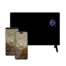 Image of Smart WIFI Glass Panel Heater –Powerful  15-50°C, Energy-Efficient 2000W