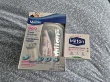 Image of Milton Solo Travel Steriliser and 40 tablets