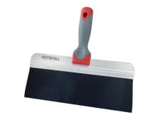 Image of Faithfull Drywall Taping Knife Blue Steel 200mm (8in) / 300mm (12in)