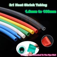 Image of Heat Shrink Tube Φ1.6~160mm 3:1 Electric Insulation Heatshrink Wrap Cable Sleeve