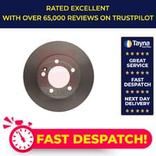 Image of 2x Brake Discs Pair Solid fits VAUXHALL MOVANO B 2.3D Rear 2010 on 305mm Set New
