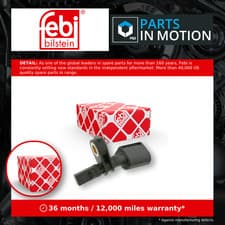 Image of ABS Sensor Front Left 23814 Febi Wheel Speed WHT003861 6Q0927803A WHT003861B New