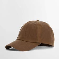 Image of Barbour Mens Wax Sports Cap Tan