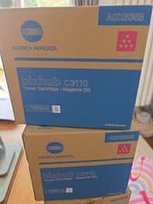 Image of Genuine Konica Minolta Bizhub C3110  Magenta Toner Cartridge TNP51M AOX5355
