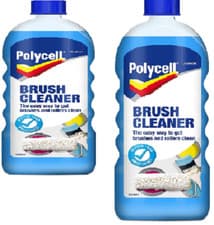 Image of Polycell  Paint Brush Cleaner DIY Clean Brushes Rollers  500ml  1L