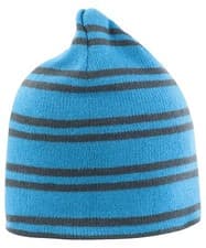 Image of RESULT TEAM KNITTED REVERSIBLE STRIPE BEANIE WARM WINTER HAT RC354