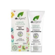 Image of Dr Organic Organic Calendula Unfragranced Baby Moisturiser 50ml