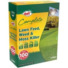 Image of DOFF Complete Lawn Feed, Weed & Moss Killer 3.2kg