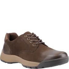 Image of MENS HUSH PUPPIES VINSON CASUAL LEATHER LACE UP SHOES