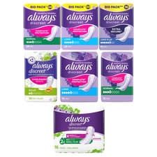Image of Always Discreet Sensitive Bladder Pads Case Saver (Choose Size)