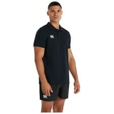 Image of Canterbury Men Waimak Polo Shirt Golf Rugby Short Sleeve Casual Lightweight Size