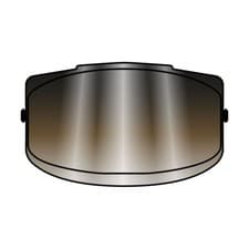Image of Silver Mirrored Visor Helmet Airoh GP 550 / S