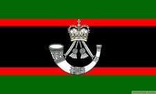 Image of THE RIFLES FLAG 3X2 feet 90cm x 60cm FLAGS BRITISH ARMY INFANTRY MILITARY