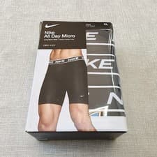 Image of Nike All Day Micro Long Boxer Brief 3-Pack Men's XL (40-42") Dri-Fit Stretch