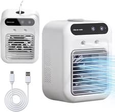 Image of Glacier Breeze AC, 2025 Best Portable Air Conditioner, Quiet Mini Evaporative Co