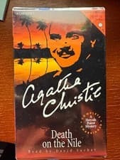 Image of Death on the Nile: A Hercule Poirot Mystery by Agatha Christie (audio cassette )