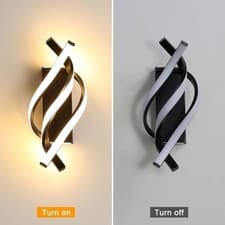 Image of Dimmable LED Wall Lamp 3000/4500/6500K Wall Lights Indoor Bedroom Living Room