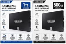 Image of Samsung 2.5" SSD 870 EVO 250GB 500GB 1TB 2TB SATA III Solid State Drive New Lot