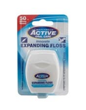 Image of ACTIVE Oral Care Innovate EXPANDING FLOSS 50m Waxed Beauty Formulas NEW FREE P&P