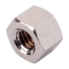 Image of R-TECH 524420 Hex Threaded F-F Spacers Brass M4 5mm - Pack Of 25