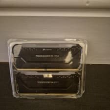 Image of CORSAIR VENGEANCE PRO RGB 16GB 3200MHz 2x8GB DDR4 3200 PC GAMING DRAM BLACK