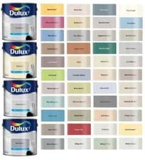 Image of Dulux Emulsion Matt Paint Walls & Ceiling All Colours 2.5L/5L
