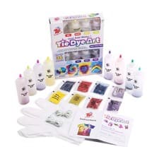 Image of TBC Tie Dye Kit 8 Colours DIY Fabric Dye Set + Refill Packs