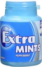 Image of Wrigley's Extra Peppermint Sugarfree Mints, 70-Piece Bottle, Pack of 6