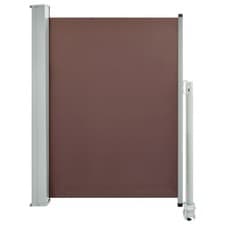 Image of Retractable Side Awning Screen Fence Patio Privacy Divider Windbreaker Screen