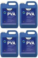 Image of 4x Bond-It PVA Adhesive & Sealer Glue Primer Bonding Agent Contractors Grade 5L