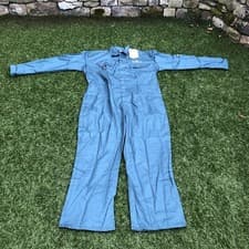 Image of Dickies Redhawk Overalls Boiler Suit Button Front Green Regular XXL